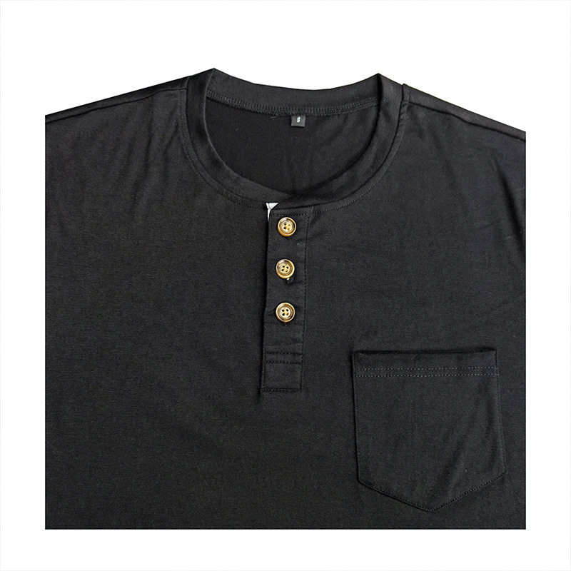 2023 Summer New Men&prime;s Short Sleeve T-Shirt Henry Sympathized with Europe and America
