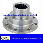 Silver Aluminum Alloy Flexible / Couplings with Flange Connection