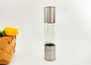 Quality Double 2 In 1 Spice Grinder Salt And Pepper Shaker Household Stainless Steel Manual Salt Pepper Grinder wholesale