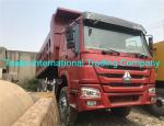 Used Sinotruk Heavy Tipper Truck HOWO 10 Wheels 375 Horsepower