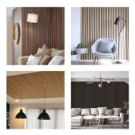 Polyester Fiber Acoustic Wall Panel Pure Black Base