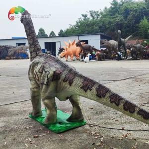 Quality Waterproof Life Size Animatronic Dinosaur Jurassic Brachiosaurus For Amusement Park wholesale