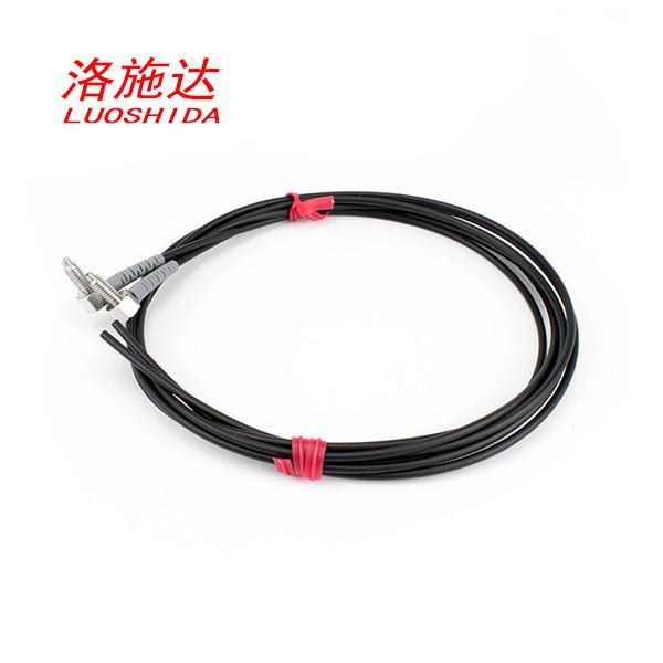 M4 Fiber Sensor Amplifier Elbow 90 Degree Bend Through Beam Mode Fiber Optical