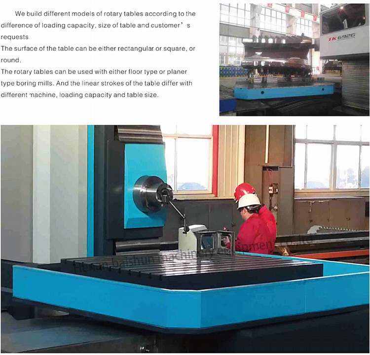 Table Type Boring Mills Machine Cnc Horizontal Boring And Milling Machine
