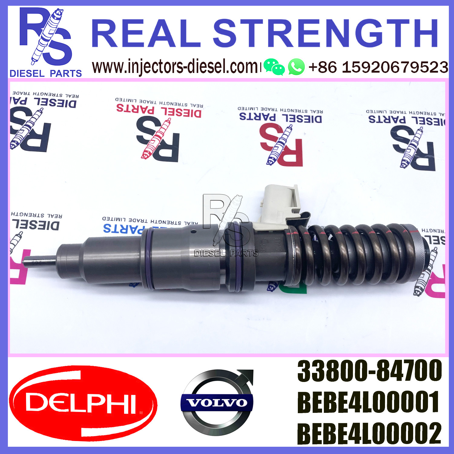 33800-84700 V-O-L-V Diesel Injector BEBE4L00001 BEBE4L00002 E3.5 For HYUNDAI L Engine