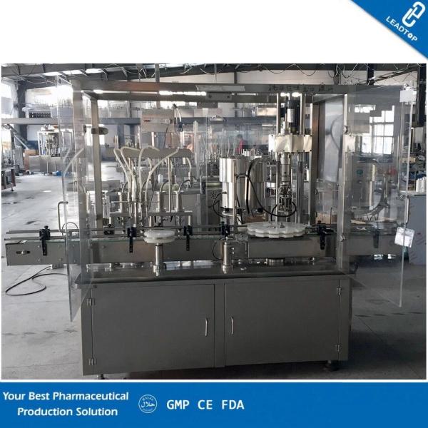Cheap Accurate Filling Volume Automatic Water Bottle Filling Machine With 4 Filling Nozzles for sale
