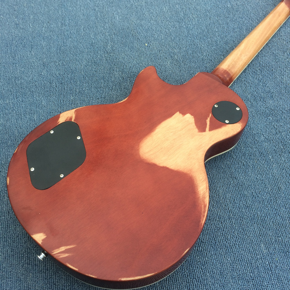 Flame Maple Factory new product Heavy Relic Electric guitar Aged style free shipping