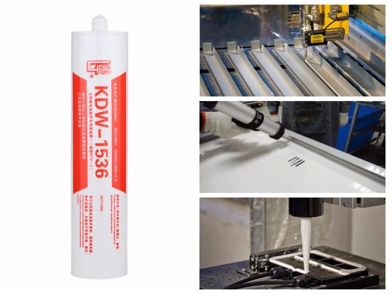 White Solar Panel Silicone Sealant Neutral Cure Silicone Adhesive Anti Corrosion