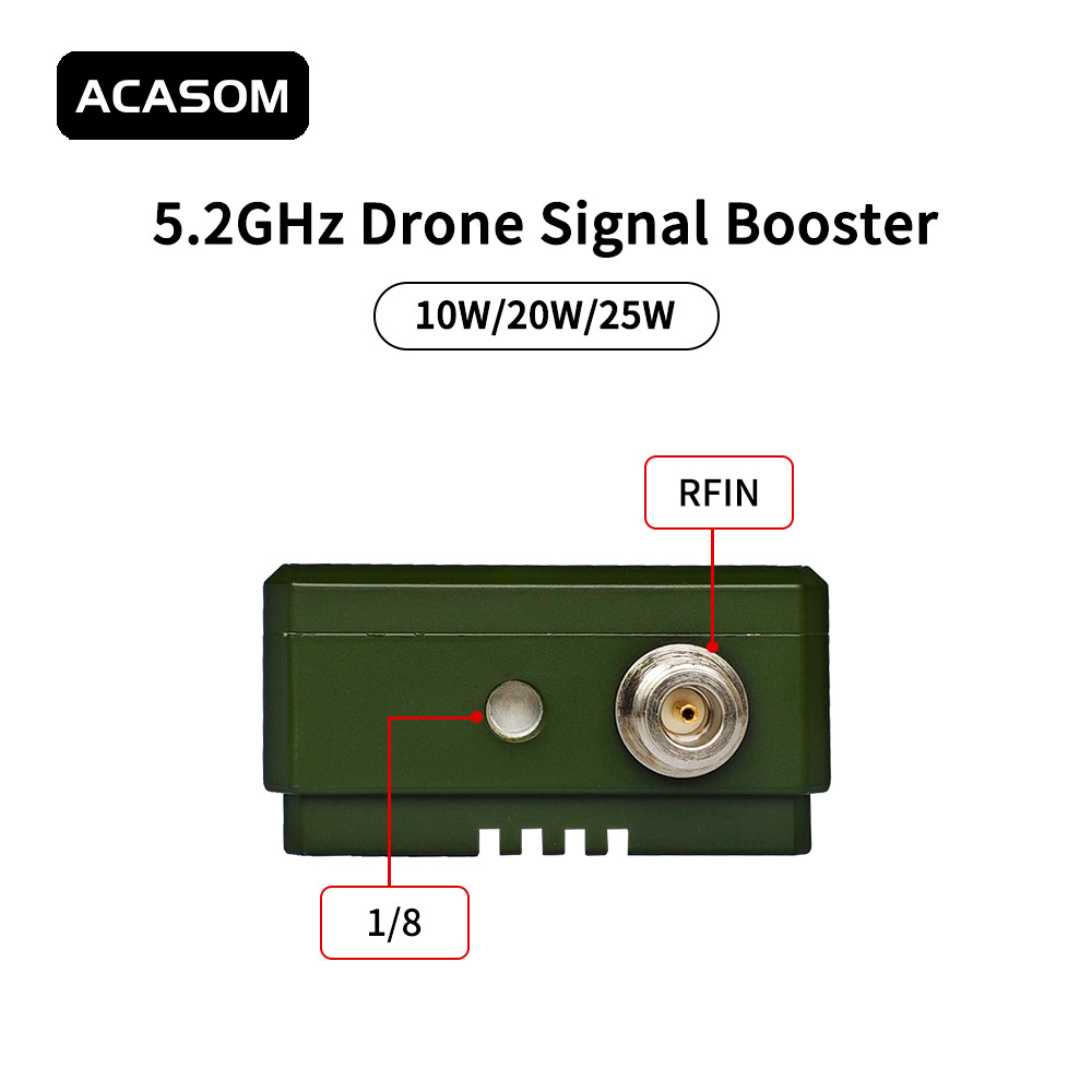 Lightweight 10W 5.2GHz Drone Signal Extender For Flying Farther