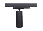 Black Aluminum 10w LED Track Spotlights With Rotatable Base , Cob LED Track