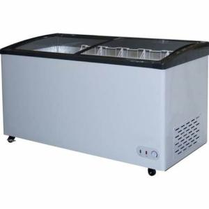 Quality LED Lighting Glass Top Chest Freezers Flexible Combination With Digital Thermostal wholesale