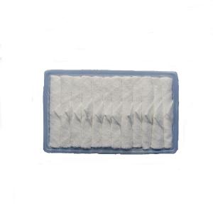 Quality Bleach hot airline disposable cotton face towel wholesale