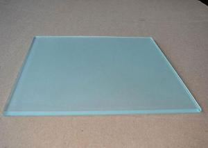 Quality 2mm-19mm Acid Etched Glass Tempered Glass With Customized Size wholesale