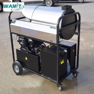 Quality commercial 10HP 35bar Diesel Driven Steam High Pressure Cleaner Outdoor use wholesale