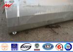Galvanized Bitumen 110FT Steel Power Pole