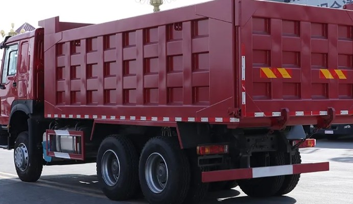 6x4 351 - 450hp Heavy Duty Mining Trucks Euro 3