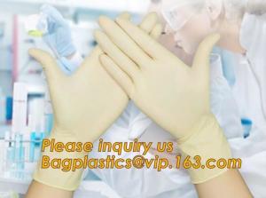 Quality Medical and daily use sterile latex surgical disposable gloves,Latex free powder free examination medical purple disposa wholesale