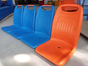 Quality Double Plastic Bus Seats , Tourist Bus Seats Environmental Injection Molding wholesale
