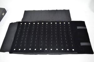Quality Portable Velvet Jewelry Roll Surface Wear Resistant For Short Earrings wholesale