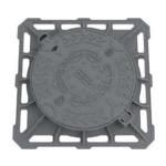 OEM Metal Manhole Cover EN124 F900 Ductile Iron GJS-500-7 - EN 1563 Aircraft