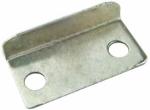 2 Holes Cabinet Fixing Brackets , Door Lock Bracket 2mm Thickness Long Life Span