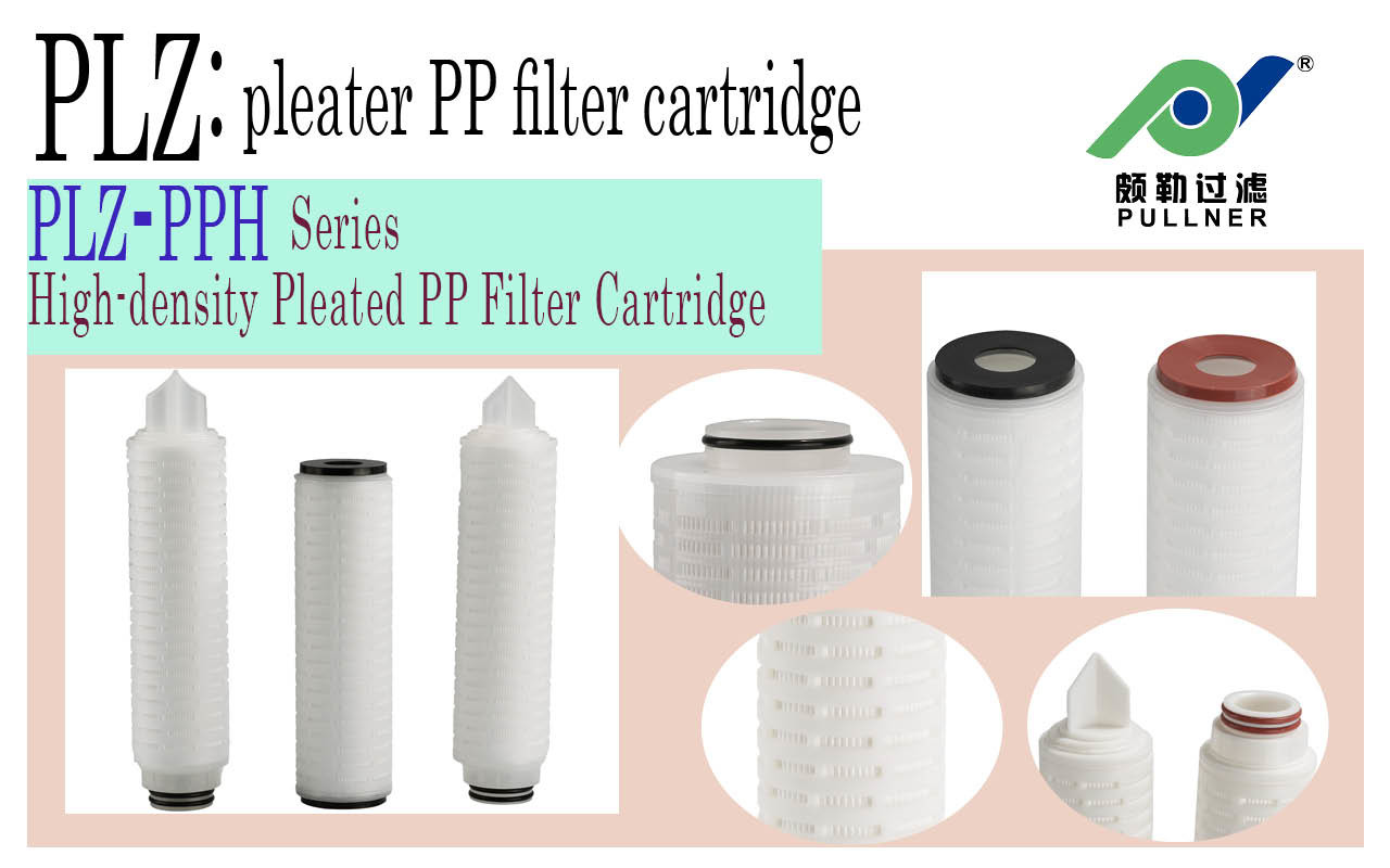 68.5mm High Density PP Pleated Filter Cartridge For Purtrity Reagents Filtering