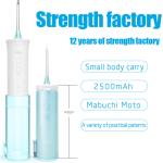 110PSI Rechargeable Water Flosser , ergonomic Water Jet Oral Irrigator
