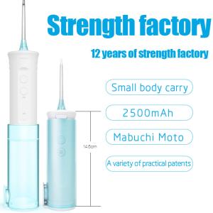 Quality 110PSI Rechargeable Water Flosser , ergonomic Water Jet Oral Irrigator wholesale