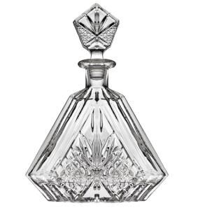 Quality Clear Industrial Beverage Decanter for Unique Shape Crystal Glass Whisky Engraving wholesale