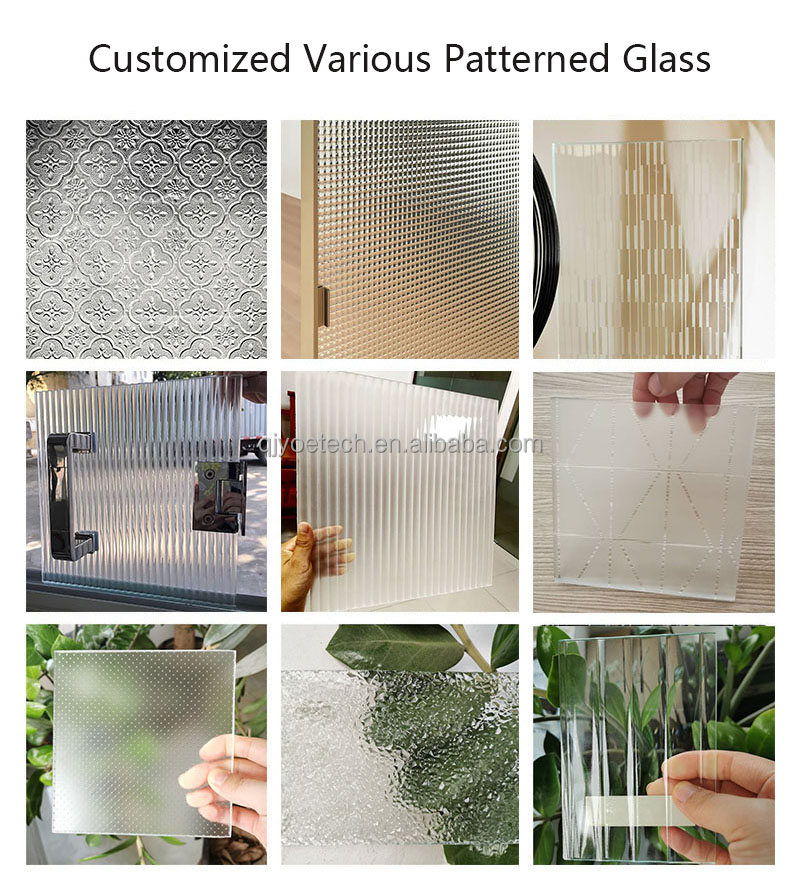 Kitchen Decoration Needs with Customized Various Patterned Glass