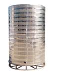 Horizontal Type Solar Vacuum Tube Collector , Solar Hot Water Collector 500L