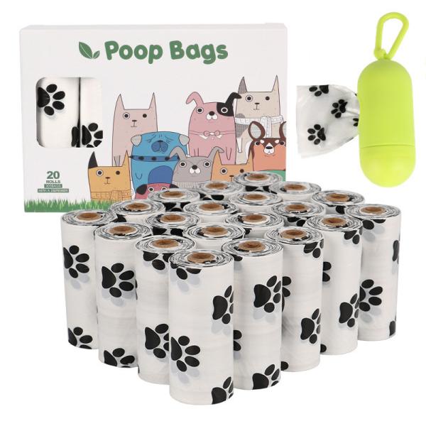Cheap Environmentally Friendly Cornstarch Compostable Dog Poop Bags for sale