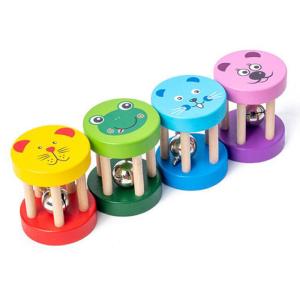 Quality Musical Wooden Rattle Montessori For Baby Crib Toys Baby Educational wholesale