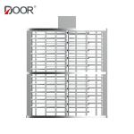 Double Channel Revolving Door Full Height Turnstile For Prison