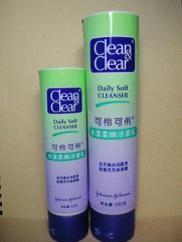 Quality Plastic Cosmetic Tubes , Laminate Tube Packaging For Facial Cleanser, Skin Care wholesale