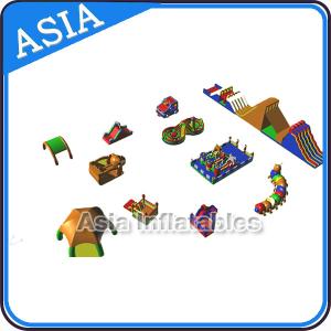 Quality Wonderful Inflatable Water Park Play Center , Amazing Inflatable Water Play Island wholesale