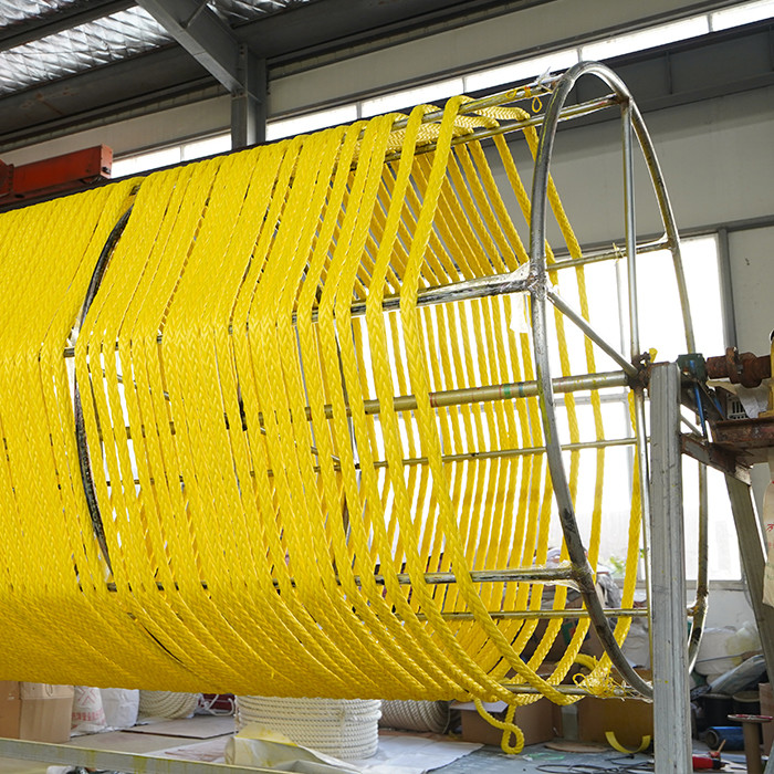 48mmx500m 12 Strand Braided Uhmwpe Rope With High MBL Made In China