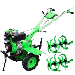 Quality 186F Diesel 9HP Agriculture Tiller Machine Electric Start wholesale