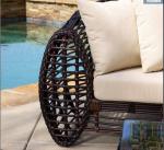 Poly Rattan wicker patio Backyard Sofa sets Leisure Aluminium Outdoor Garden