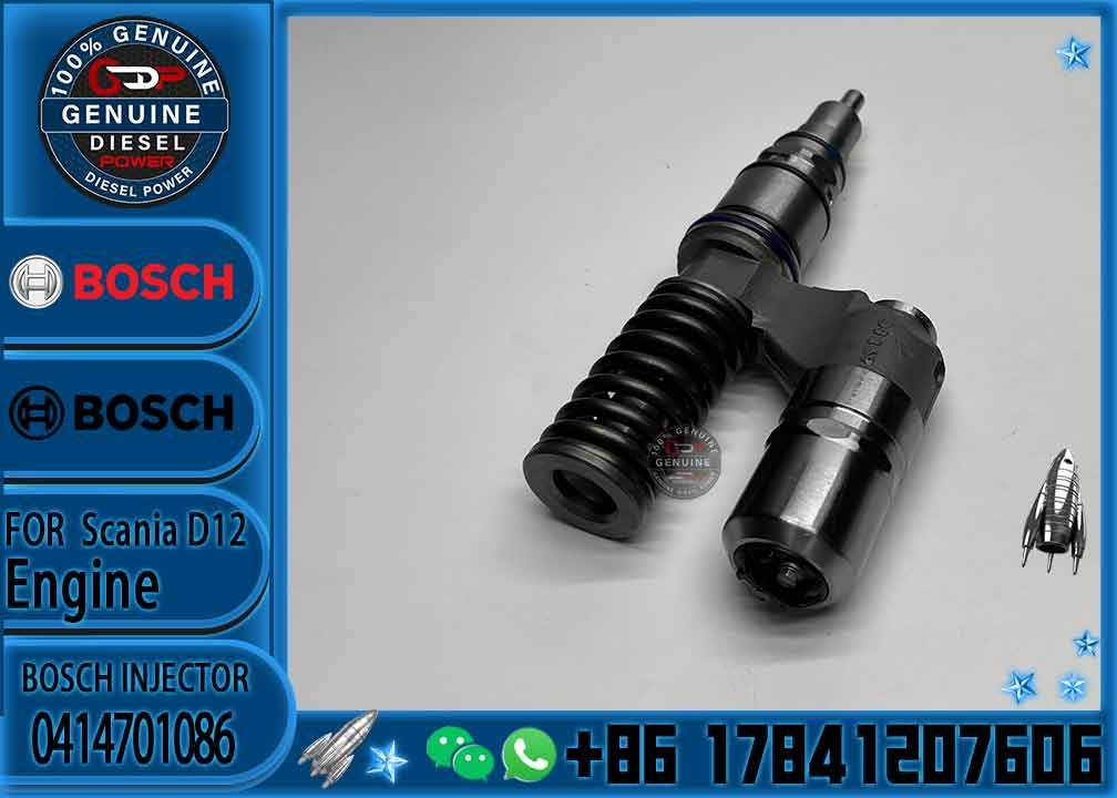 Factory Price Excavator Parts 2599428 0414701086 Common Rail Injector For DC9.50 Diesel Engine with High Quality 259-942