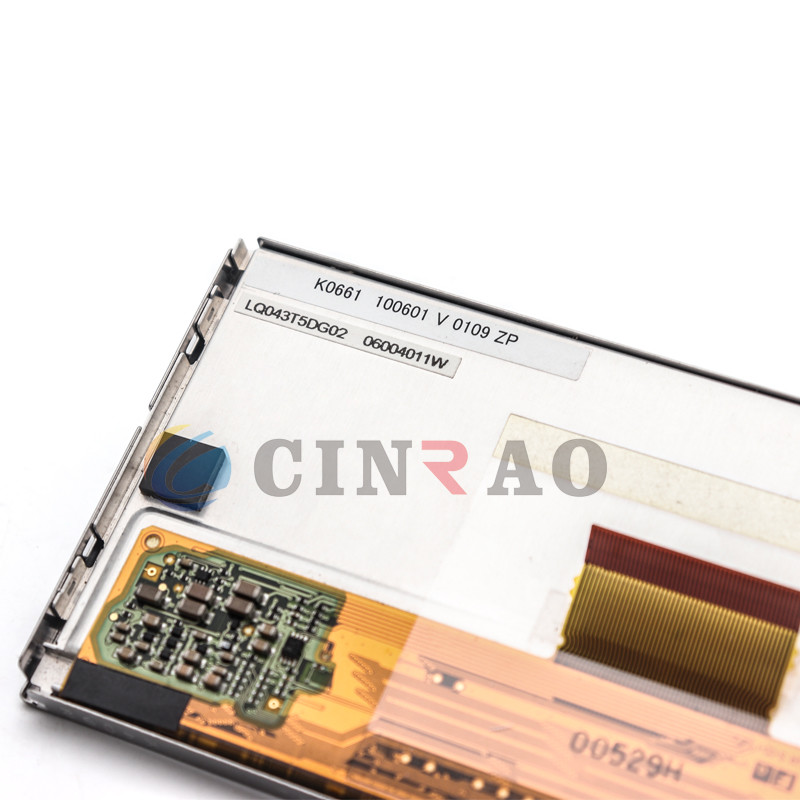 4.3 INCH Sharp Automotive LCD Display Panel LQ043T5DG02 High Precision
