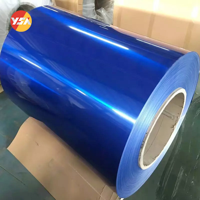 Coating Thickness PVDF 25 Micron 1050 1060 Aluminum Coil Stock 3mm 5mm
