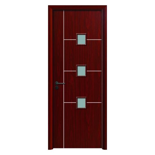 Waterproof And Stylish Internal Door WPC Glass Door For Your Home Upgrade Juye