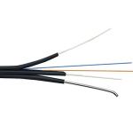 G657A G.652D 1 2 4Core FTTH Drop Cable Outdoor Optical Fiber