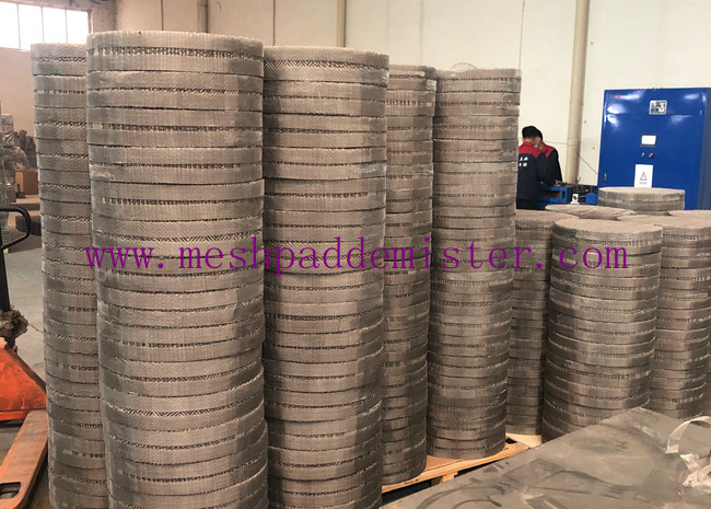 700Y Wire Gauze 0.15mm Metal Structured Packing
