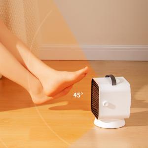 Quality 1000W AC220V Small Electric Heater Thermostat Ceramic Oscillating Fan wholesale