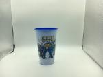 Custom Promotional 3D Lenticular Cup Food Grade , Plastic Drinking Cups