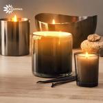 Upscale Home Aroma Scented Candle Fragrance Aromatherapy Round