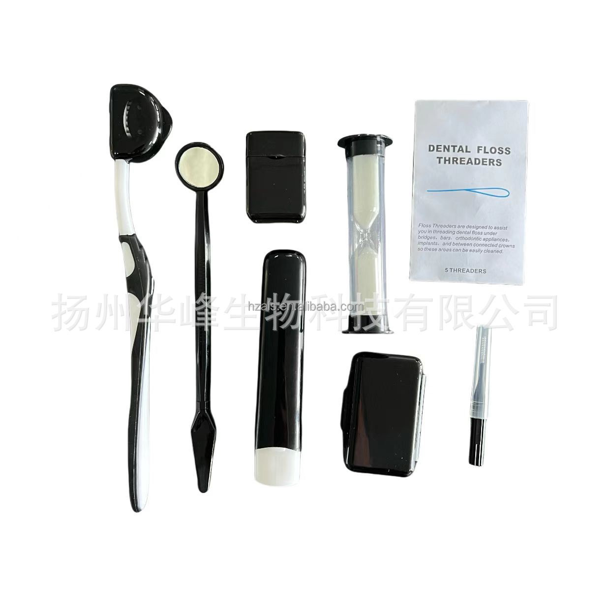 Manual Power Source Ortho Wax Floss Oral Mirror Included Portable Interdental Brush Kit with Highest Medical Grade Plastic