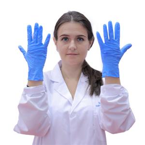 Quality Large Royal Blue Disposable Industrial Nitrile Gloves wholesale